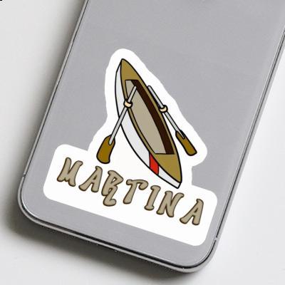 Sticker Martina Rowboat Laptop Image