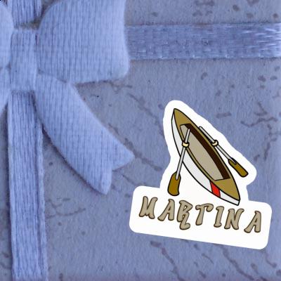 Sticker Martina Rowboat Laptop Image