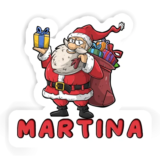 Martina Autocollant Père Noël Image