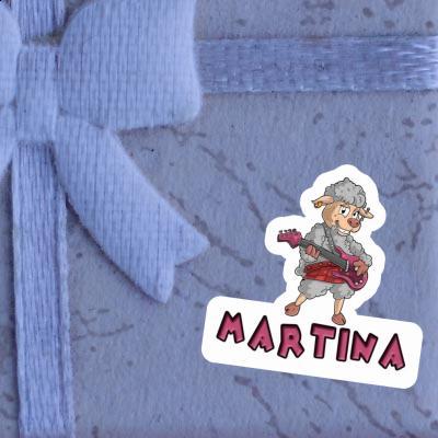 Guitarist Sticker Martina Gift package Image