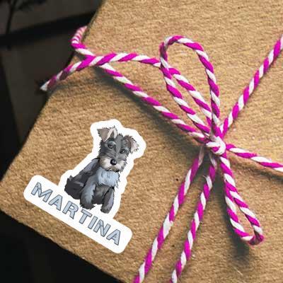 Martina Aufkleber Schnauzer Gift package Image