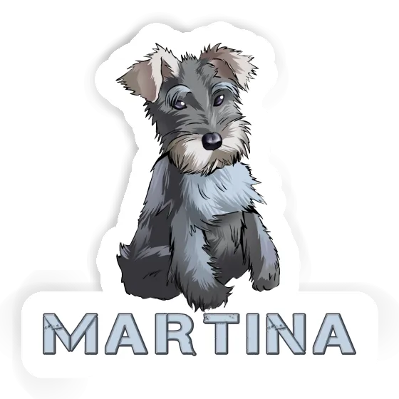 Martina Autocollant Schnauzer Gift package Image