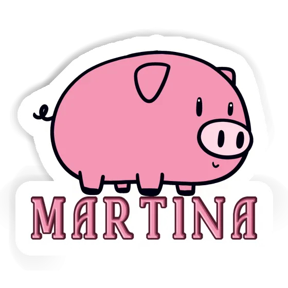 Schwein Sticker Martina Gift package Image