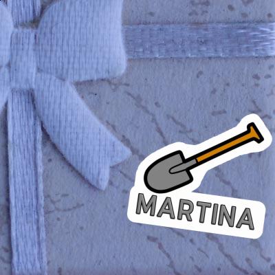 Sticker Martina Shovel Laptop Image