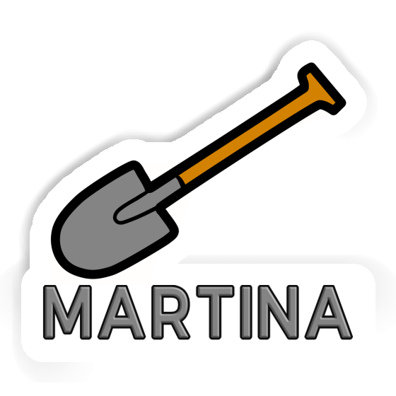 Sticker Schaufel Martina Laptop Image