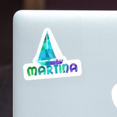 Sticker Sailboat Martina Gift package Image