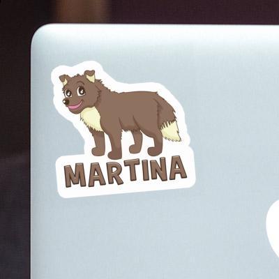 Aufkleber Martina Hund Laptop Image