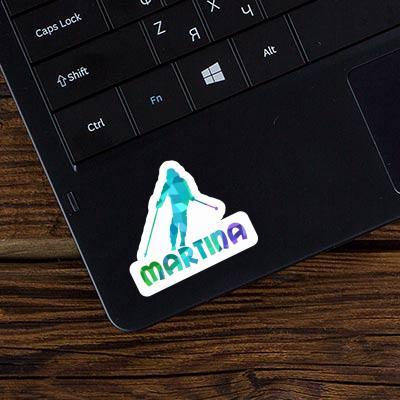 Martina Sticker Skier Gift package Image