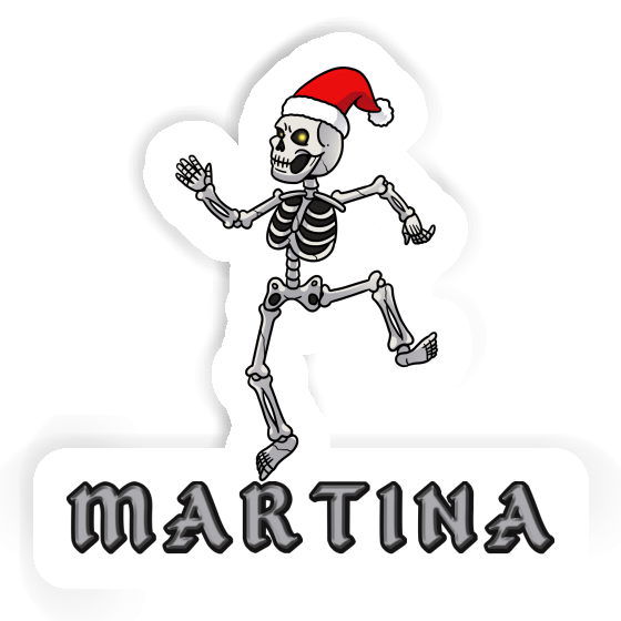 Skull Sticker Martina Laptop Image