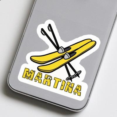 Martina Sticker Ski Image