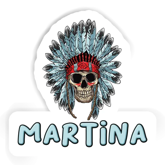 Sticker Skull Martina Image