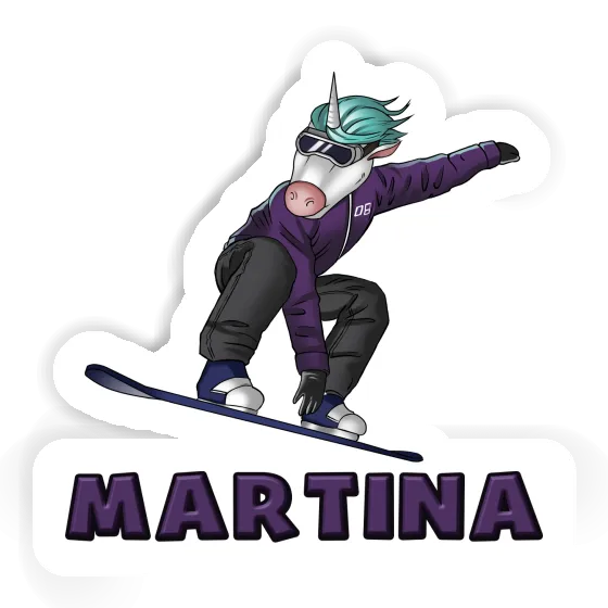 Sticker Boarder Martina Laptop Image