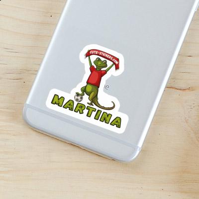 Sticker Martina Lizard Image