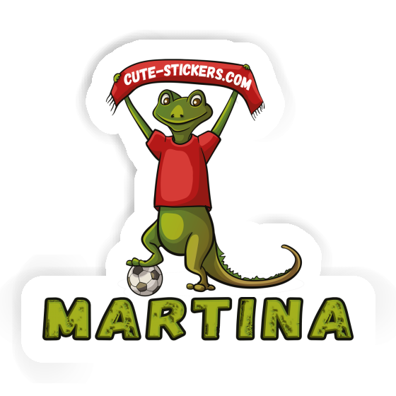 Sticker Martina Lizard Notebook Image