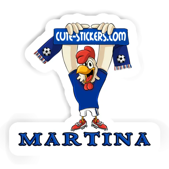 Martina Sticker Rooster Laptop Image