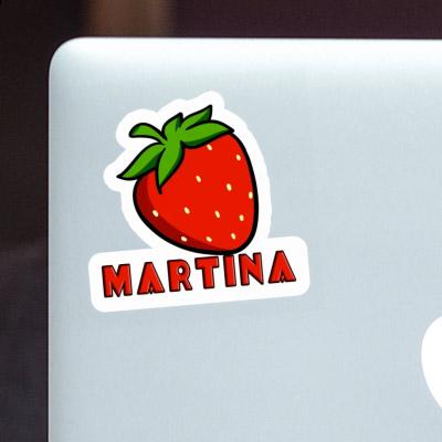 Strawberry Sticker Martina Laptop Image