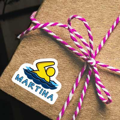 Sticker Martina Schwimmer Gift package Image