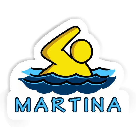 Martina Sticker Swimmer Gift package Image