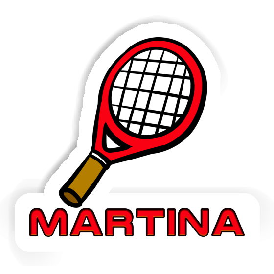 Tennis Racket Sticker Martina Gift package Image