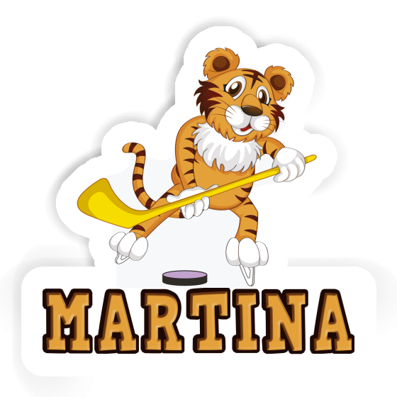 Sticker Martina Ice-Hockey Player Gift package Image