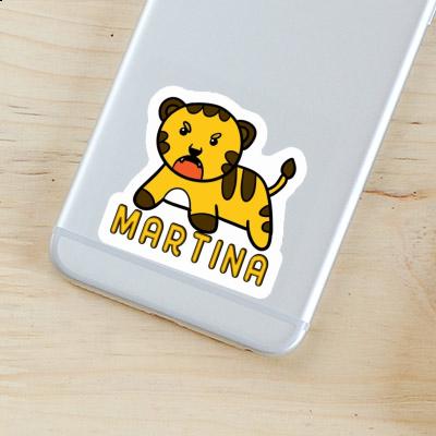 Sticker Martina Tiger Gift package Image