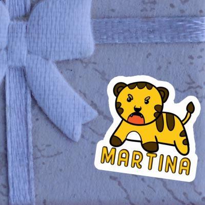 Aufkleber Martina Baby-Tiger Gift package Image