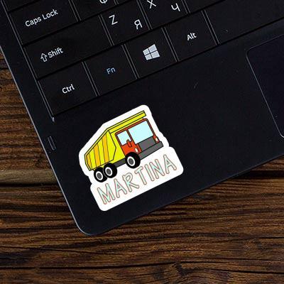 Sticker Martina Dump Truck Gift package Image