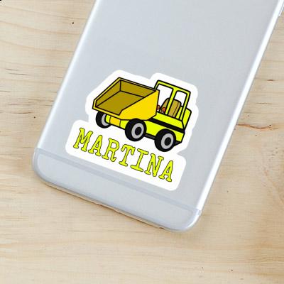 Sticker Front Tipper Martina Notebook Image