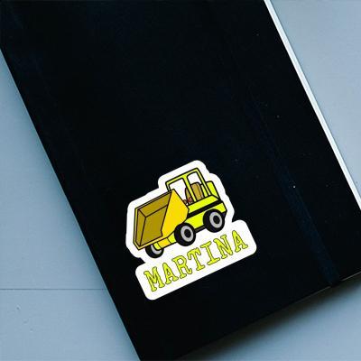 Sticker Front Tipper Martina Notebook Image