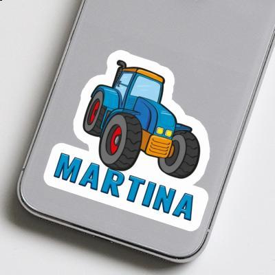 Tracteur Autocollant Martina Notebook Image