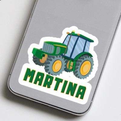 Sticker Martina Tractor Image