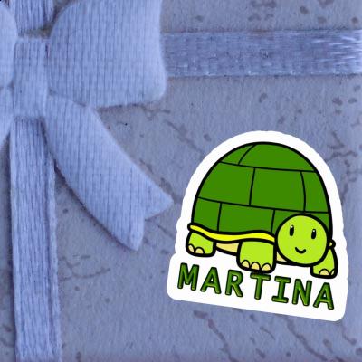 Autocollant Martina Tortue Laptop Image