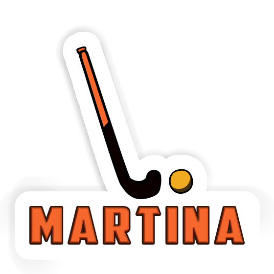 Floorball Stick Sticker Martina Gift package Image