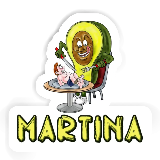 Sticker Martina Avocado Image