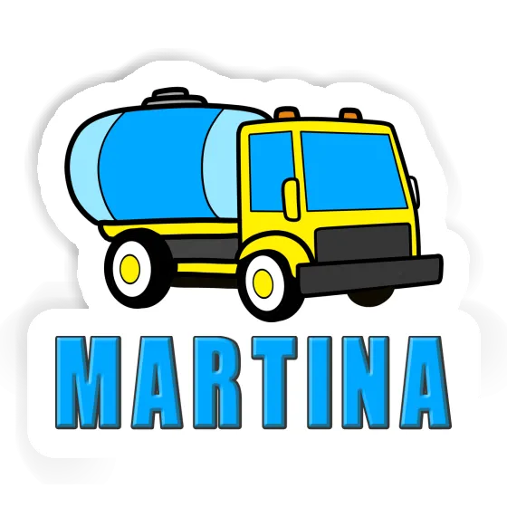 Water Truck Sticker Martina Gift package Image