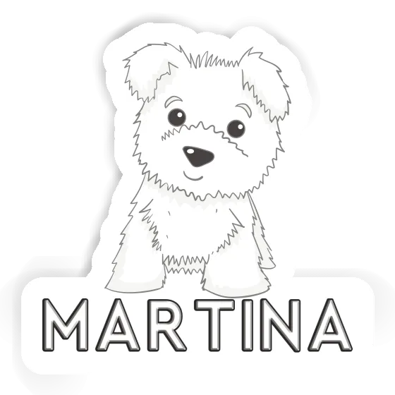 Westie Autocollant Martina Gift package Image