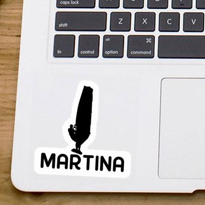 Martina Sticker Windsurfer Image