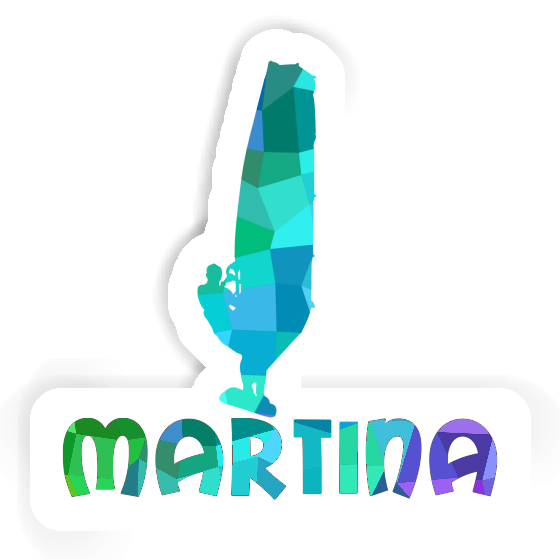 Windsurfer Sticker Martina Notebook Image