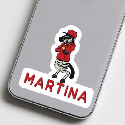 Sticker Zebra Martina Gift package Image