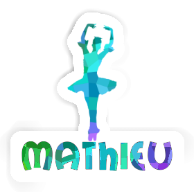 Aufkleber Ballerina Mathieu Image