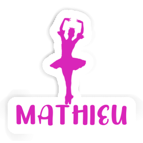 Mathieu Sticker Ballerina Image