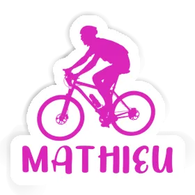 Mathieu Sticker Biker Image