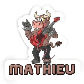 Autocollant Taureau rocker Mathieu Image