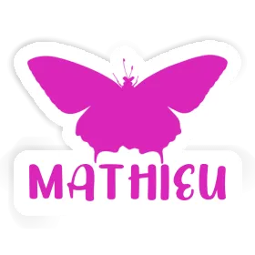 Sticker Butterfly Mathieu Image