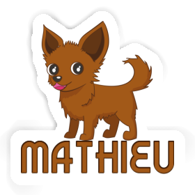 Aufkleber Chihuahua Mathieu Image