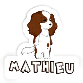 Sticker Mathieu Cavalier King Charles Spaniel Image