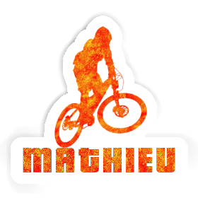 Sticker Mathieu Downhiller Image