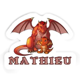 Aufkleber Drache Mathieu Image