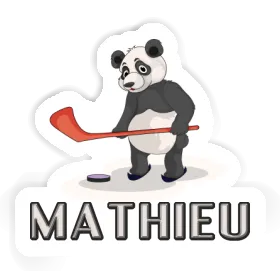 Autocollant Mathieu Panda Image