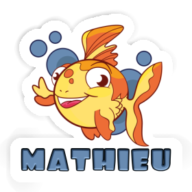 Mathieu Autocollant Poisson Image